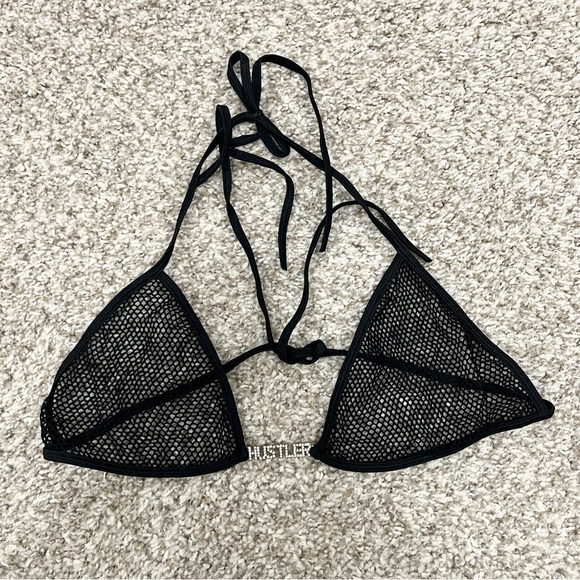 Hustler Hollywood Other - Vintage Y2K Mcbling indie sleaze fishnet hustler Hollywood lingerie bra